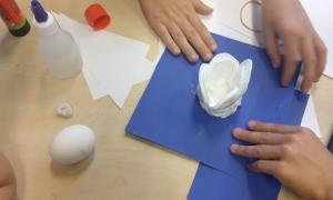 Eival proef: een constructie ontwerpen voor een ei, zodat het heel blijft na een val - bovenbouw